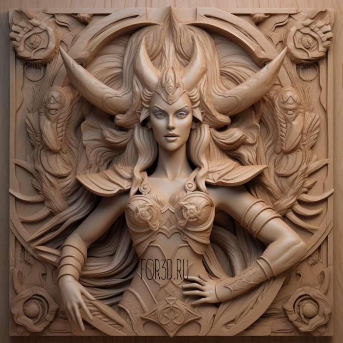 She Ra and the Princesses of Power TV series 1 stl model for CNC