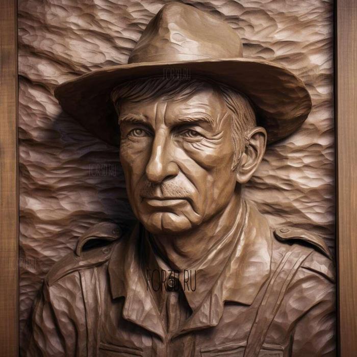 Alvin York Sergeant York Gary Cooper 1 stl model for CNC