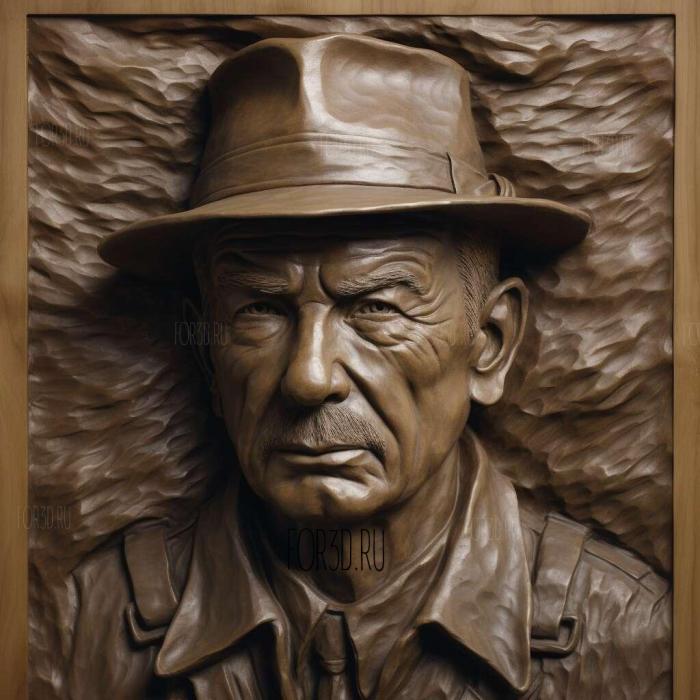 Alvin York Sergeant York Gary Cooper 3 stl model for CNC