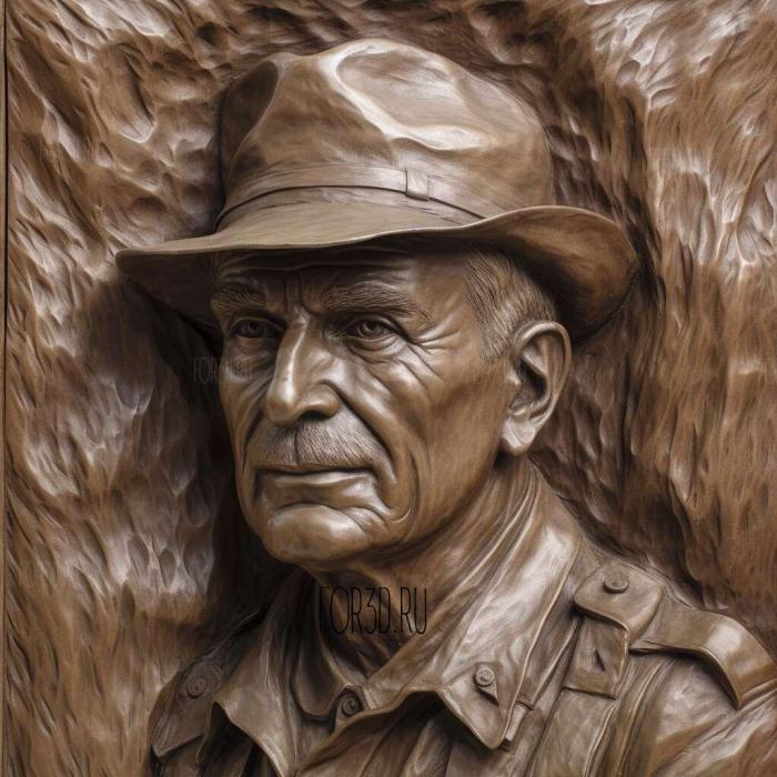 Alvin York Sergeant York Gary Cooper 4 stl model for CNC