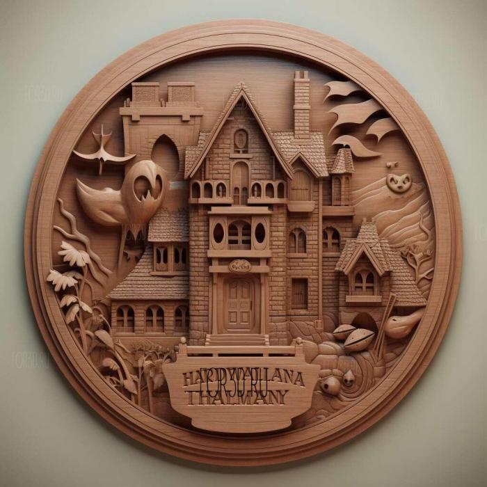 Hotel Transylvania TV series 1 stl model for CNC