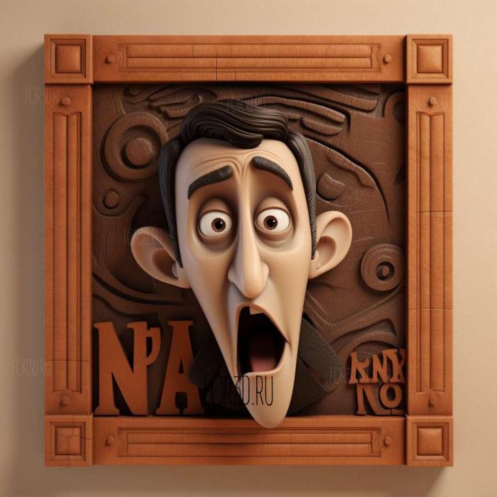 Hotel Transylvania TV series 3 3d stl модель для ЧПУ