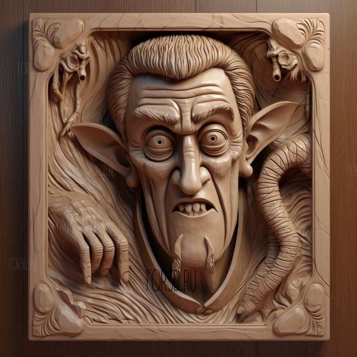Hotel Transylvania series 2 stl model for CNC
