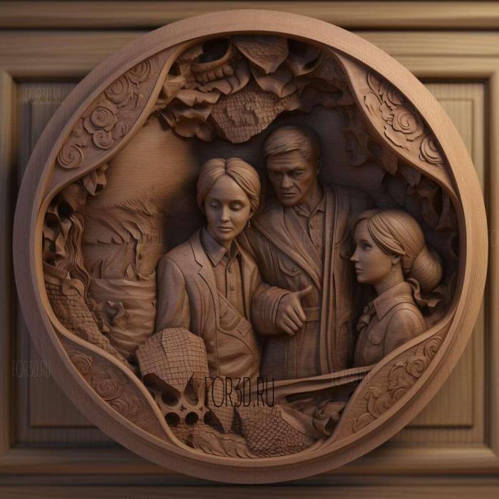 How I Met Your Mother series 2 stl model for CNC