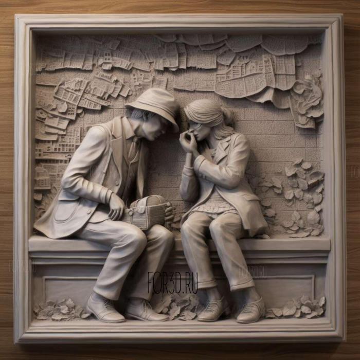 How I Met Your Mother series 3 stl model for CNC