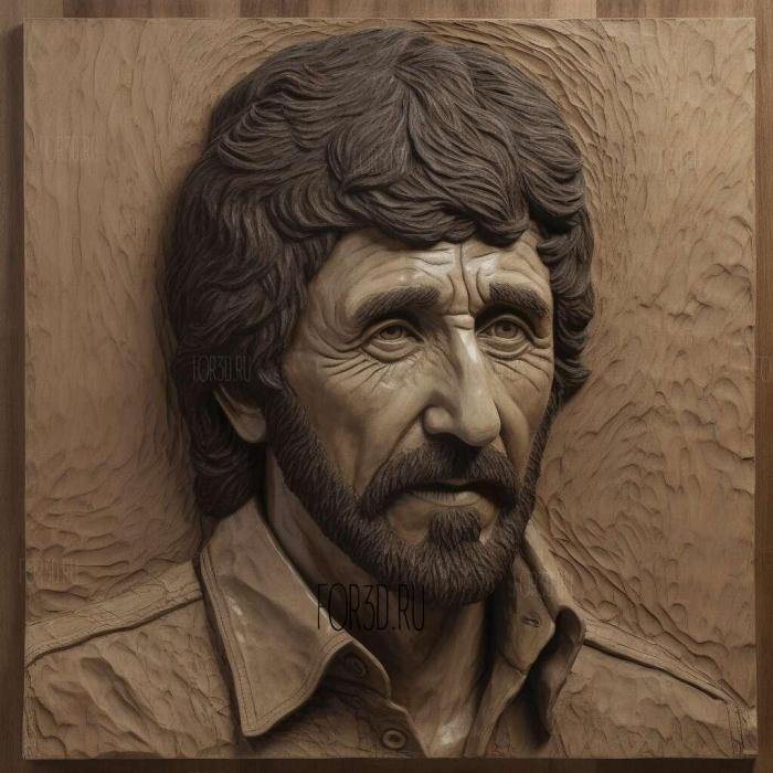 Frank Serpico Serpico Al Pacino 2 stl model for CNC