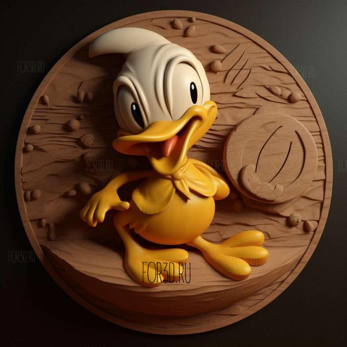 Tweety from Looney Tunes 3 stl model for CNC