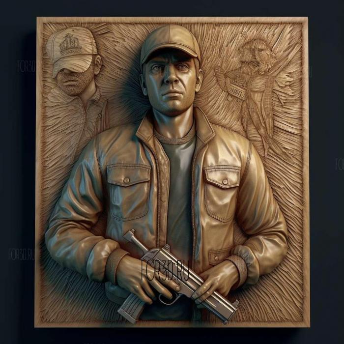 Grand Theft Auto V Special Edition 1 stl model for CNC