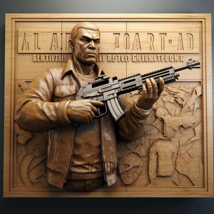 Grand Theft Auto V Special Edition 2 stl model for CNC