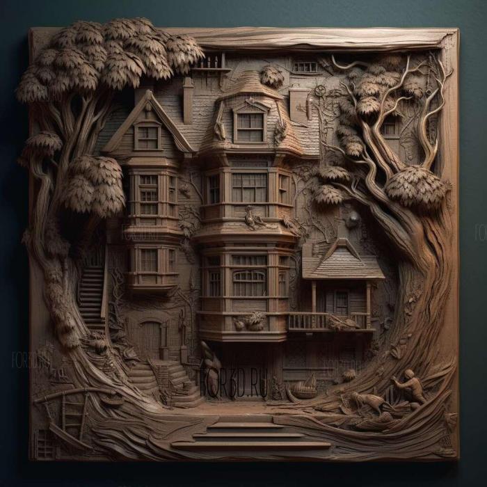 stl The Haunting of Hill House series 1 stl model for CNC