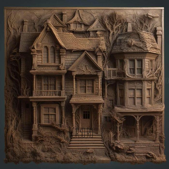 stl The Haunting of Hill House series 4 stl model for CNC