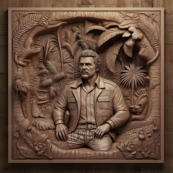 Narcos TV series 3 stl model for CNC