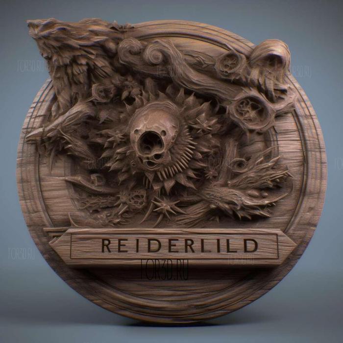 Resident Evil 7 Biohazard 2 stl model for CNC