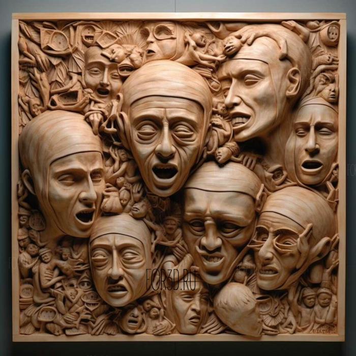 stl The Crazy Ones series 1 stl model for CNC