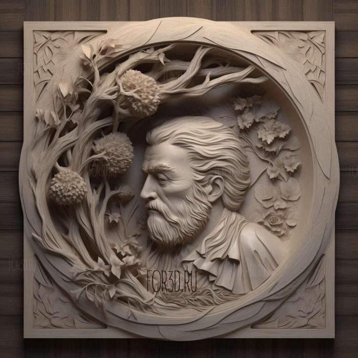 Hemlock Grove series 1 stl model for CNC