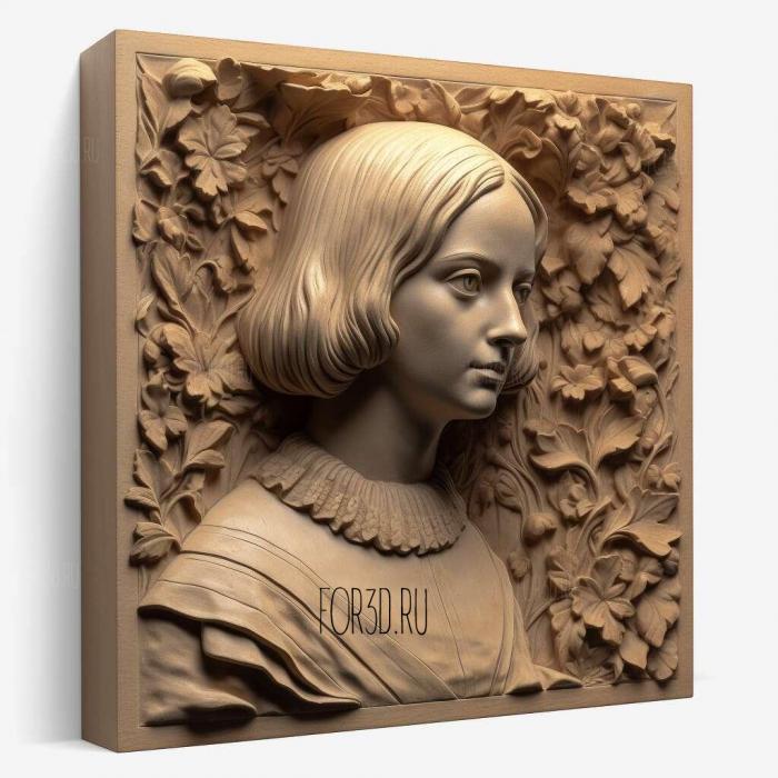 Jane Eyre Charlotte Bronte 1847 1 stl model for CNC