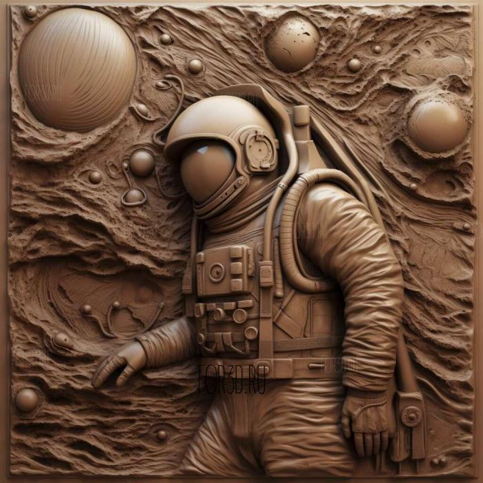 Life on Mars series 3 stl model for CNC