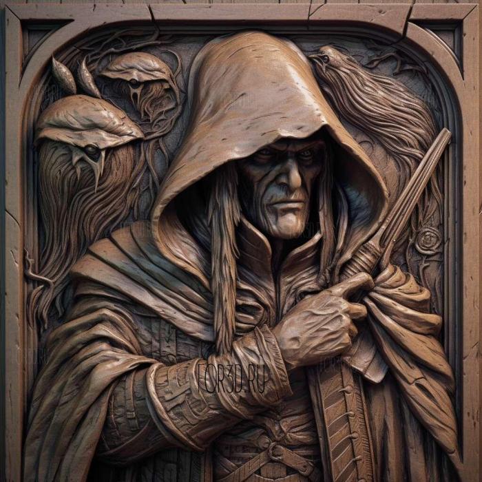 stl Van Helsing TV series 4 stl model for CNC