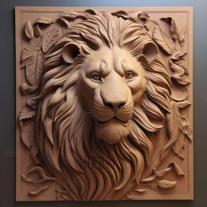 Mufasa FROM The Lion King 4 stl model for CNC