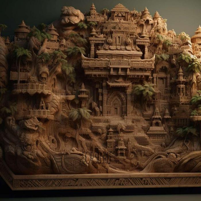 stl Treasures of the Sierra Madre movie 3 stl model for CNC
