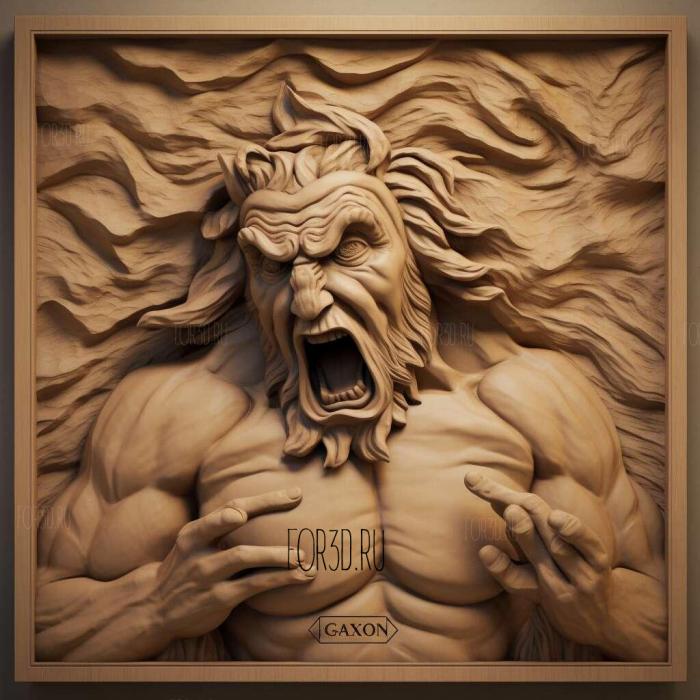 Shazam Rage of the Gods 1 stl model for CNC
