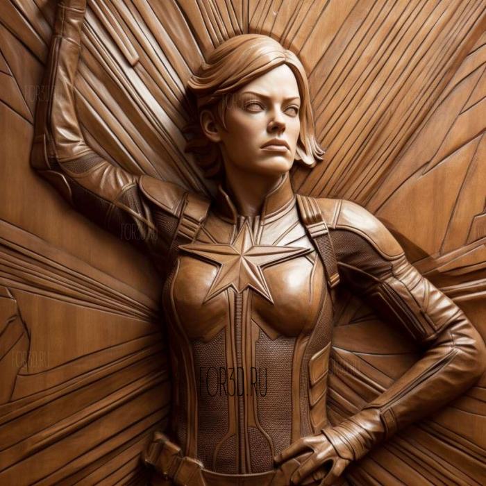 Hope van Dyne Marvel Universe 1 stl model for CNC
