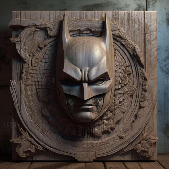 stl The Batman TV series 2 3d stl модель для ЧПУ