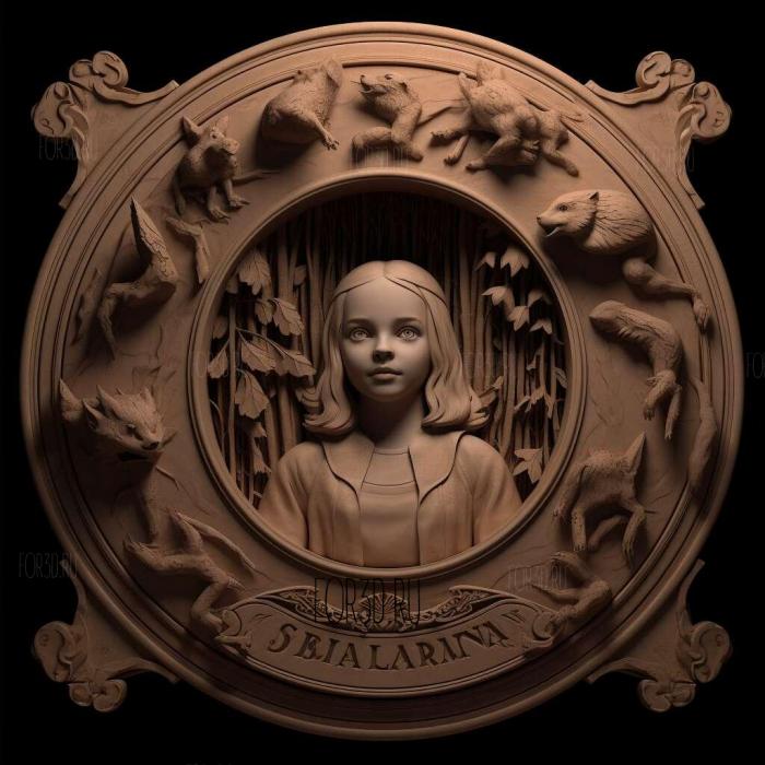 Chilling Adventures of Sabrina TV series 1 stl model for CNC