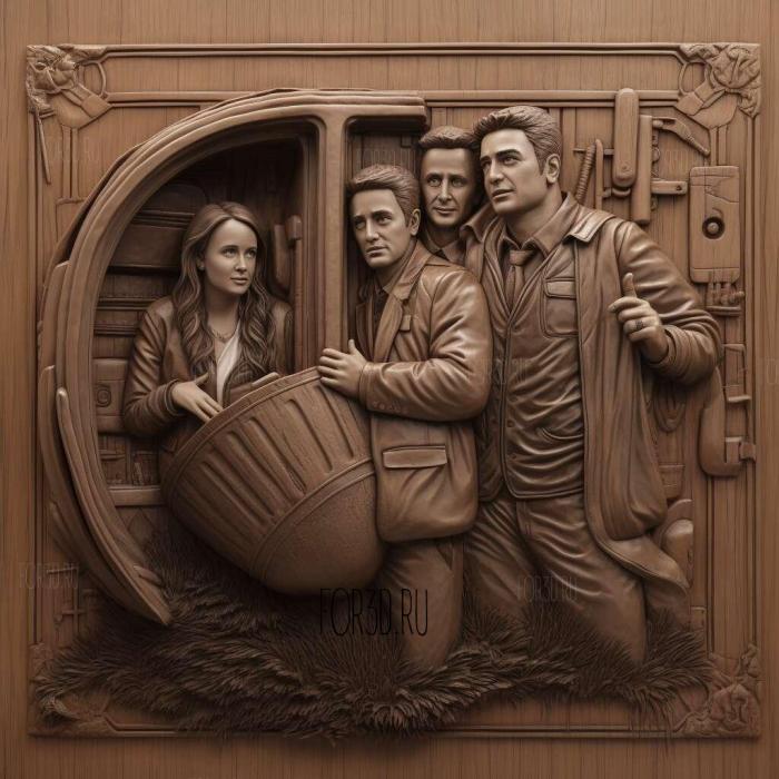 How I Met Your Mother TV series 1 stl model for CNC