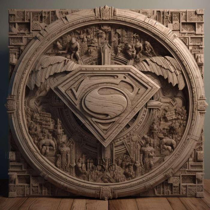 stl The DC Extended Universe 1 stl model for CNC