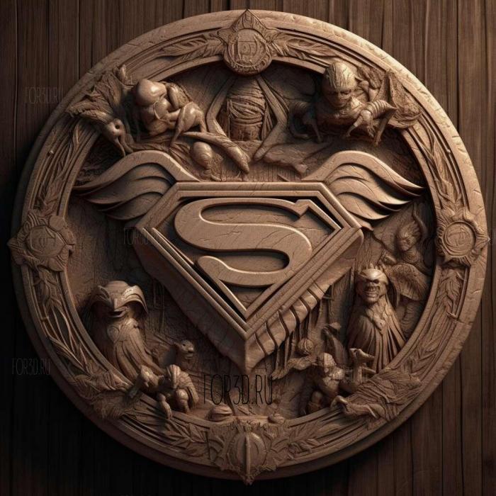 stl The DC Extended Universe 2 stl model for CNC