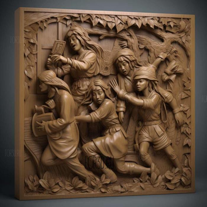 How to Get Away with Murder TV series 4 stl model for CNC