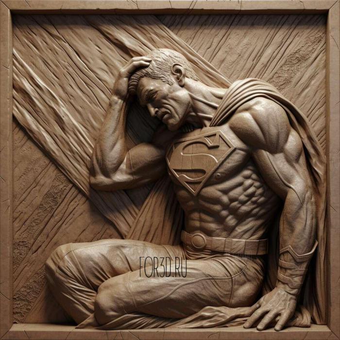 stl The Return of Superman movie 3 3d stl модель для ЧПУ