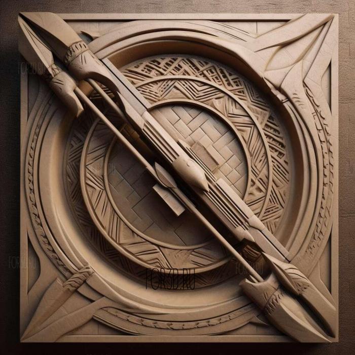 Arrow The Ultimate Weapon movie 1 stl model for CNC