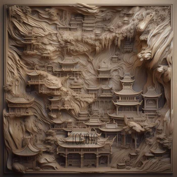 Stranger of Sword City 1 stl model for CNC