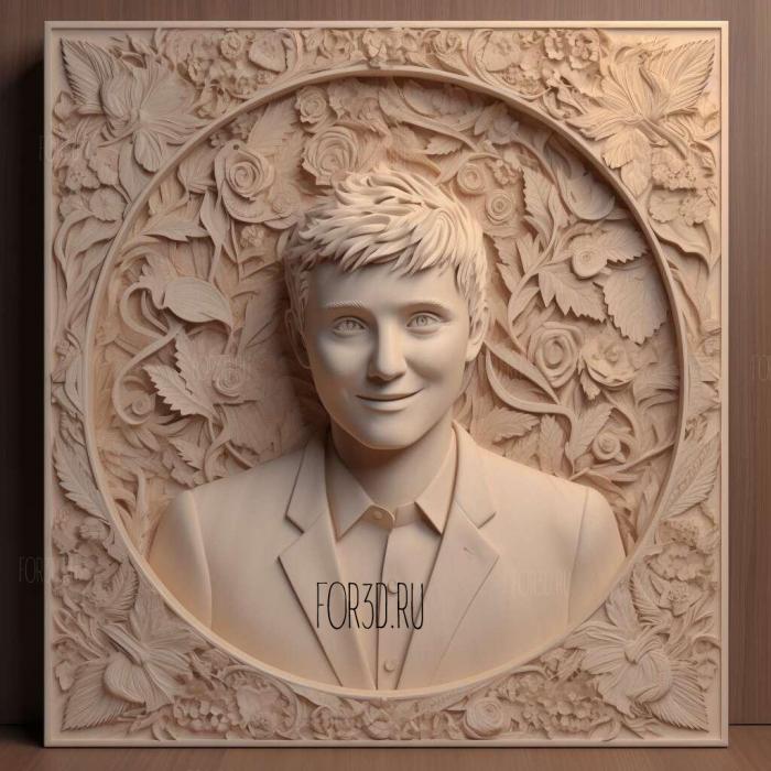 Ellen The Ellen DeGeneres Show TV series 2 stl model for CNC