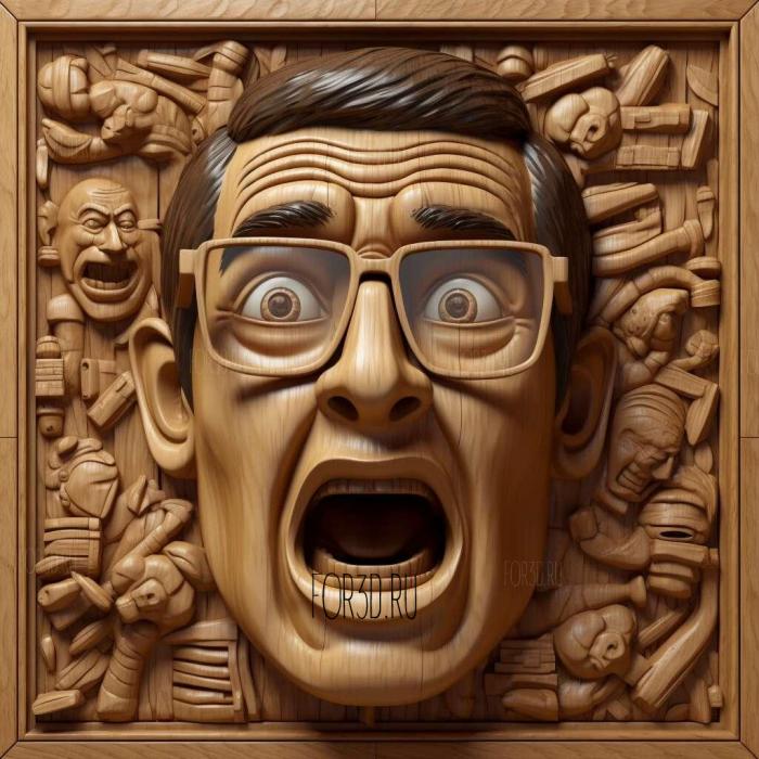 stl The Angry Video Game Nerd series 2 stl model for CNC