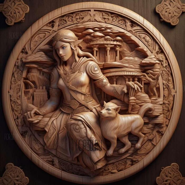stl Zelda no Densetsu 1 stl model for CNC