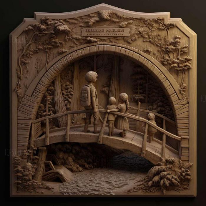 Bridge to Terabithia movie 1 stl model for CNC