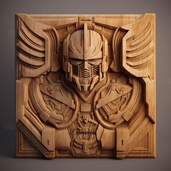 Transformers Cybertron Adventures 1 stl model for CNC