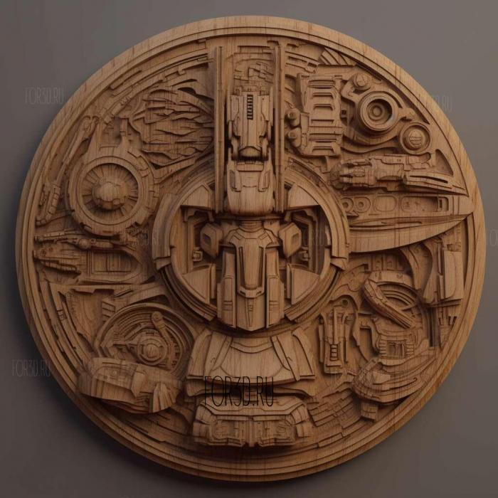 Transformers Cybertron Adventures 3 stl model for CNC