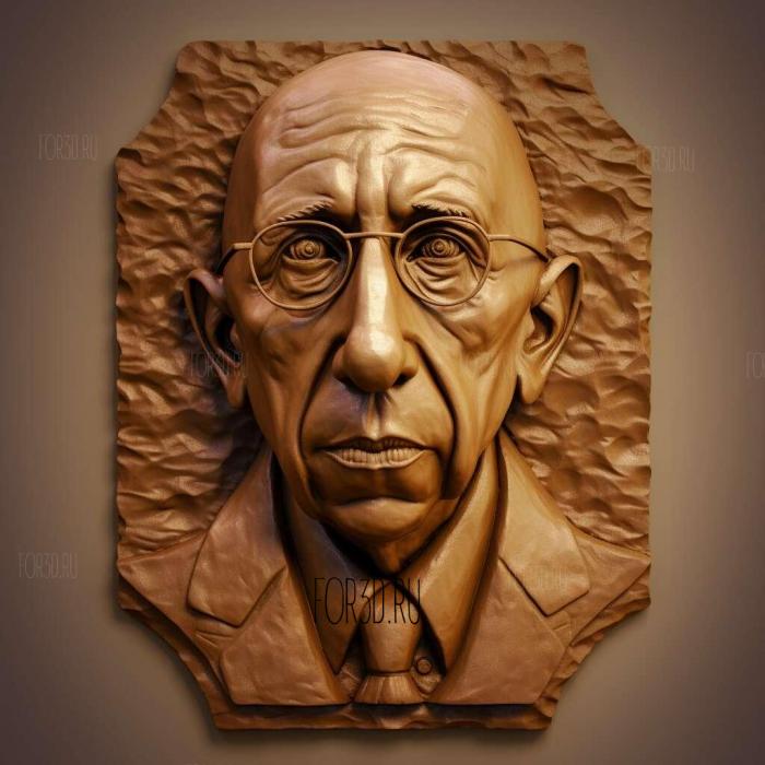 The Russian Empire Igor Stravinsky 2 stl model for CNC