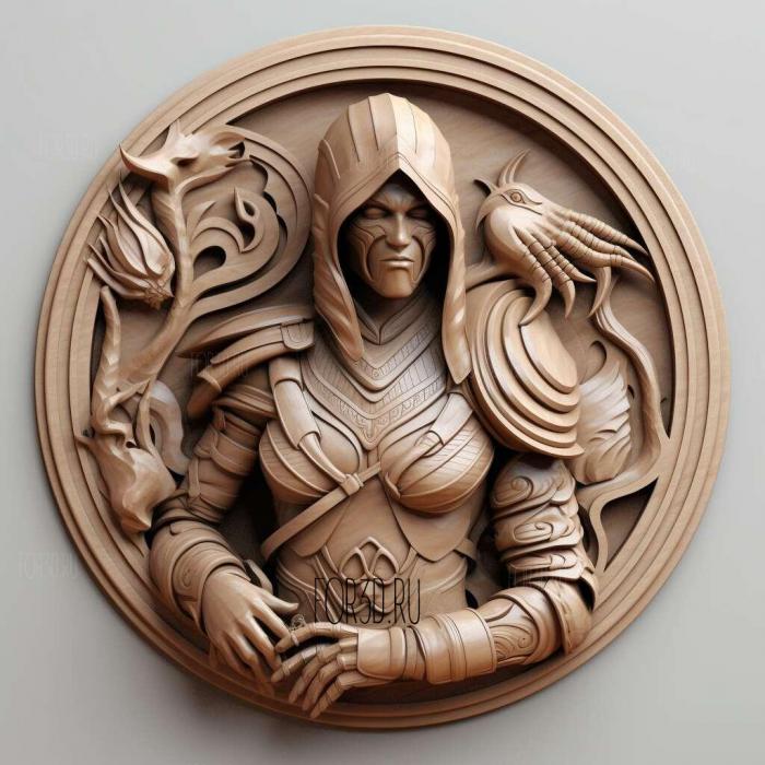 Milina Mortal Kombat 2 stl model for CNC