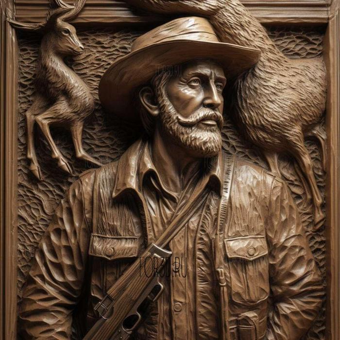 stl The Deer Hunter movie 2 stl model for CNC