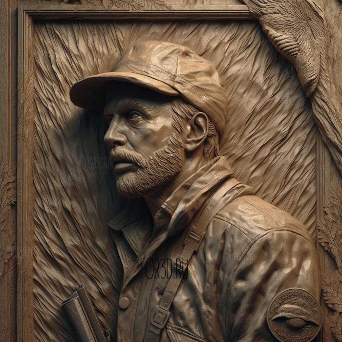 stl The Deer Hunter movie 3 stl model for CNC