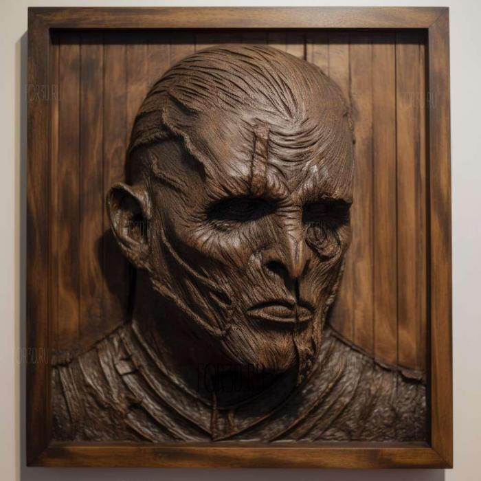 paul gray Slipknot 3 3d stl модель для ЧПУ