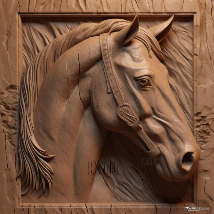 stl Spirit Stallion of the Cimarron movie 2 stl model for CNC