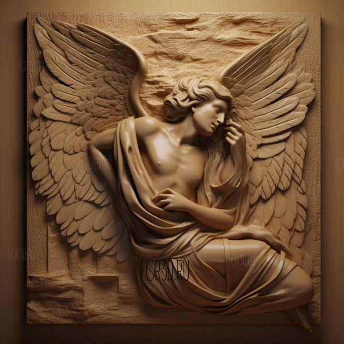 Angels in America TV series 3 stl model for CNC