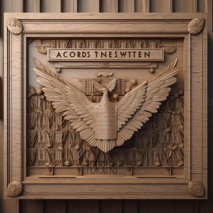 House of Cards TV series 1 stl model for CNC