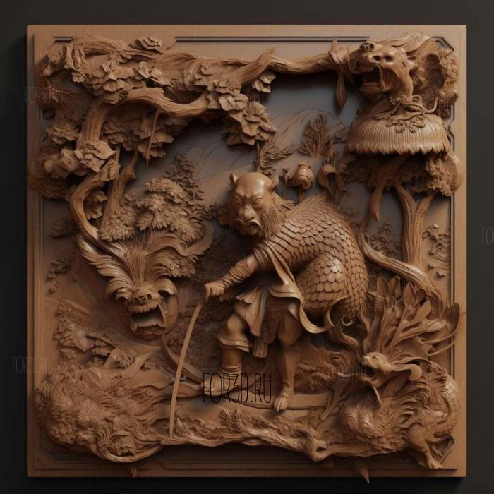 Минг Минг из Miracle AnimalsRE 2 3d stl модель для ЧПУ
